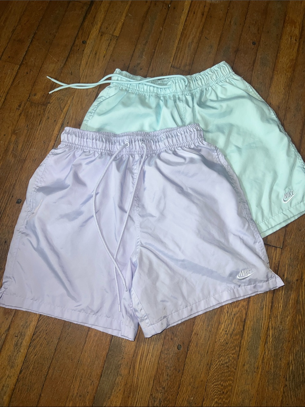 Nike Lavender and Mint Lightweight Shorts $60 for both